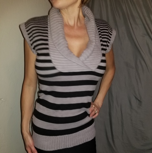 Sweater Vest slimming cute worm strechy - Picture 2 of 3